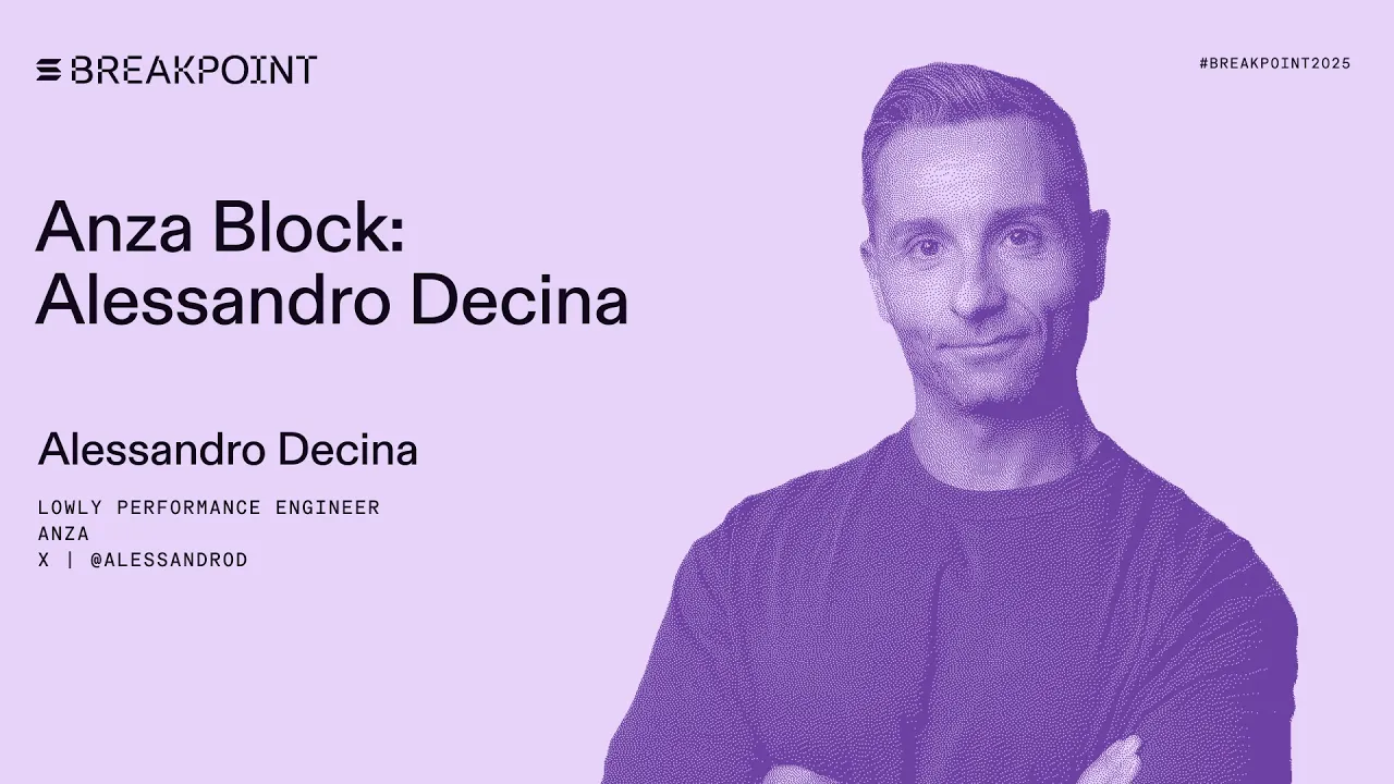 Anza Block: Alessandro Decina